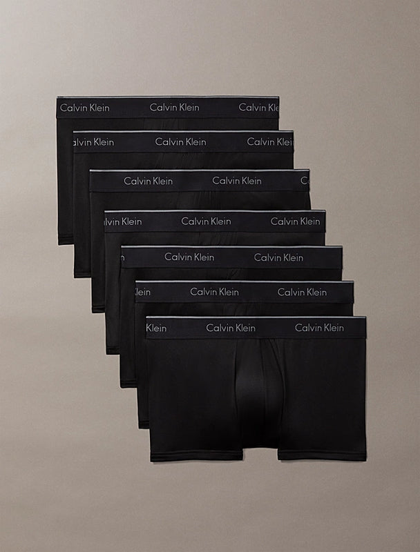 7 Pack Low Rise Trunks - Micro Stretch