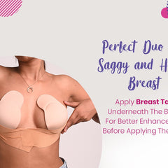 Reusable Breast Lift Cup Rabbit Shaped (Buy 1 Get 1 Free)