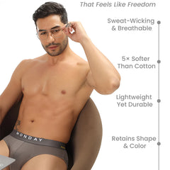 Everyday Expression | Men's Micro-Modal Briefs | Pack Of 7