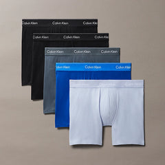 5 Pack Boxer Briefs - Icon Cotton Stretch
