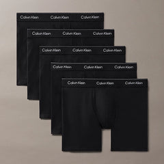 5 Pack Boxer Briefs - Icon Cotton Stretch