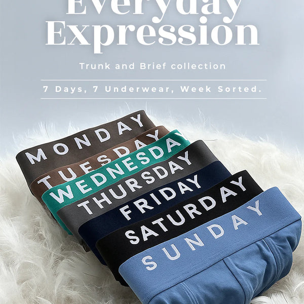 Everyday Expression | Men's Micro-Modal Briefs | Pack Of 7