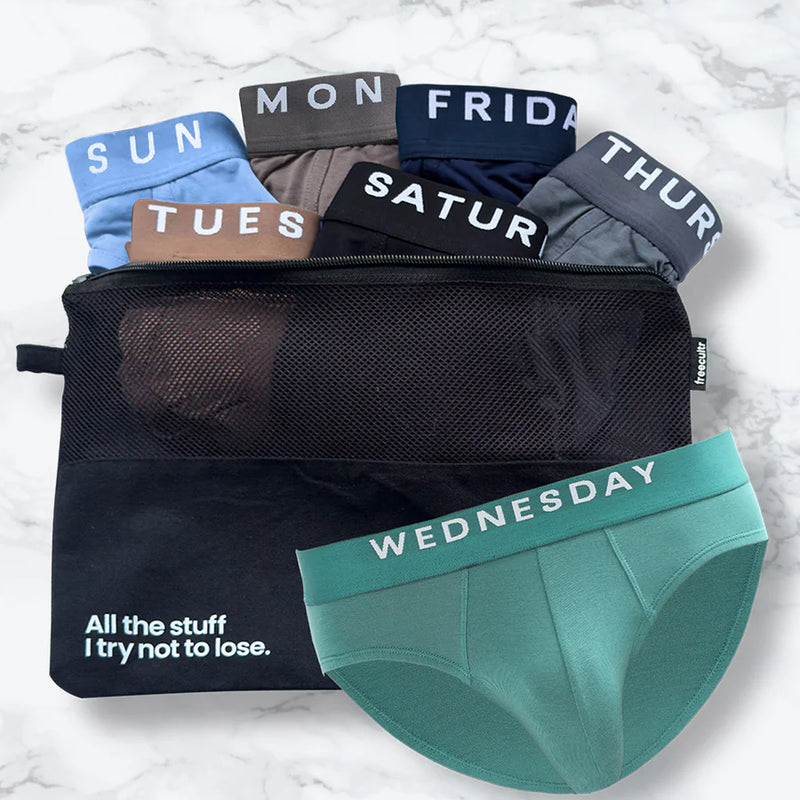 Everyday Expression | Men's Micro-Modal Briefs | Pack Of 7
